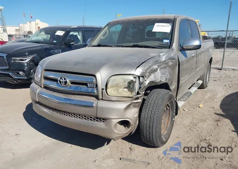 2006 Toyota Tundra Sr5 V8 z USA, uszkodzony, nr VIN 5TBET34156S547278